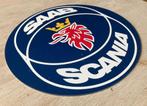 SAAB SCANIA   reclamebord plastic 24cm, Ophalen of Verzenden, Zo goed als nieuw, Auto's