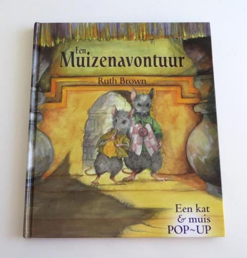 Pop up boek M4724: R. Brown - Een muizenavontuur 4+, Boeken, Kinderboeken | Jeugd | onder 10 jaar, Zo goed als nieuw, Fictie algemeen