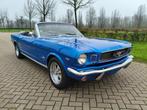 Ford Mustang CONVERTIBLE A CODE (bj 1966, automaat), Auto's, Automaat, Cabriolet, Origineel Nederlands, Ford