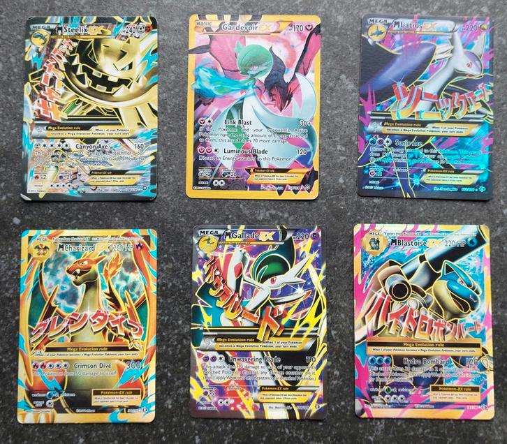 Pokémon M EX Kaarten (los te koop), Hobby en Vrije tijd, Verzamelkaartspellen | Pokémon, Nieuw, Meerdere kaarten, Ophalen of Verzenden