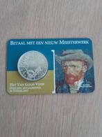 Van gogh vijfje in coincard, Postzegels en Munten, Ophalen, Koningin Beatrix, Euro's, Losse munt