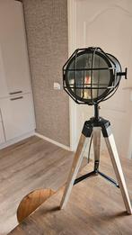 Industriële Tripod Lamp 2 stuks, Ophalen, 100 tot 150 cm, Zo goed als nieuw, Industrieel