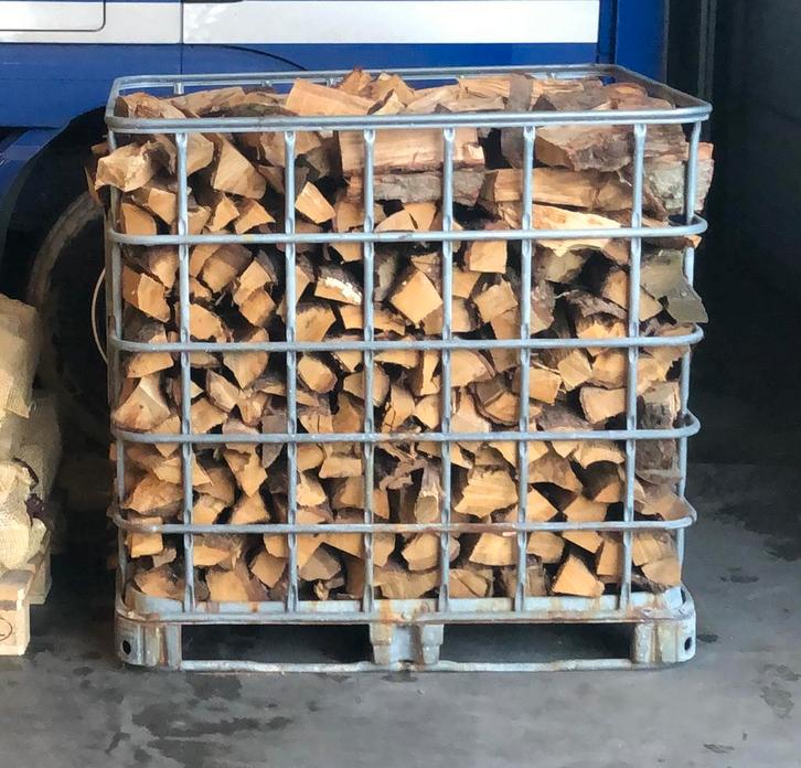 Beuken of Eiken Droog Haardhout, Tuin en Terras, Haardhout, Blokken, Beukenhout, 6 m³ of meer, Ophalen