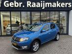 Dacia Sandero 0.9 TCe Stepway Lauréate*Navi*Airco*EXPORTPRI, Auto's, Voorwielaandrijving, Stof, Blauw, Bedrijf