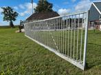 Schuifhek / Schuifpoort - Hekwerk, Tuin en Terras, Ophalen, Met poort, Gebruikt, Spijlenhekwerk