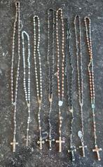 33-6 acht vintage en antieke rozenkransen, Ophalen of Verzenden