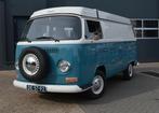 Volkswagen T2A-B Kampeerauto 1971 Wit/blauw, Overige carrosserieën, Wit, Origineel Nederlands, Particulier