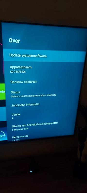 Sony KD-75XF8596 75 inch 4K UHD Smart TV beschikbaar voor biedingen