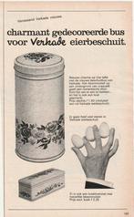 Retro reclame 1968 Verkade actie beschuitbus koektrommel, Verzamelen, Retro, Verzenden, Overige typen