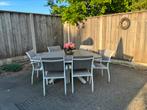Zes persoons eethoek, loungeset tuinset, Ophalen of Verzenden, Gebruikt