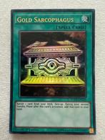 Gold Sarcophagus yugioh Ultra Rare, Ophalen of Verzenden, Nieuw, Losse kaart, Foil