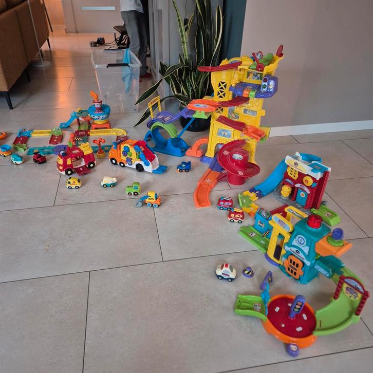 Grote partij Vtech toet toet autos oa politie brandweer, Kinderen en Baby's, Speelgoed | Vtech, Gebruikt, Ophalen