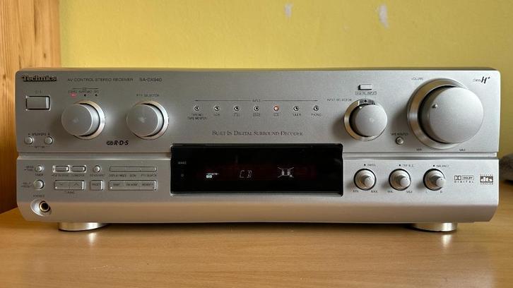 Technics 5.1 Versterker / Receiver SA-DX940 (5 x 100 Watt), Audio, Tv en Foto, Versterkers en Receivers, Zo goed als nieuw, 5.1