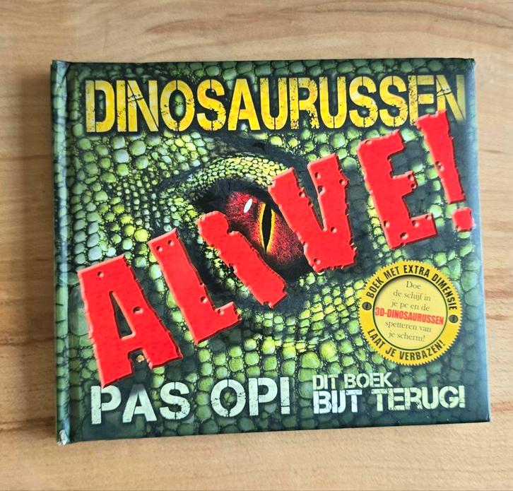 Dinosaurussen ALIVE, Boeken, Kinderboeken | Jeugd | onder 10 jaar, Gelezen, Fictie algemeen, Ophalen of Verzenden