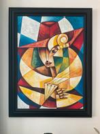 Olieverfschilderij van José Salazar Vazquez, Antiek en Kunst, Kunst | Schilderijen | Abstract, Ophalen