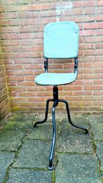 Vintage industriële design werkstoel architectenstoel uniek , Ophalen