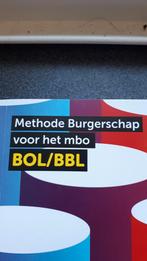 Nw Methode Burgerschap MBO niv 4 BOL/ BBL, Ophalen of Verzenden, Nieuw, Overige niveaus, Overige vakken
