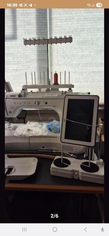 Klossenstandaard voor Brother borduurmachine voor 10 klossen beschikbaar voor biedingen