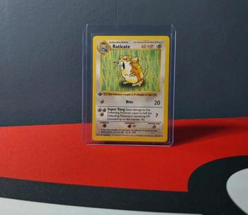 1st edition Shadowless Raticate Base Set 1999 beschikbaar voor biedingen
