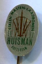 Huisman stalen masten laadbomen blik speldje ( U_548 ), Verzenden, Nieuw, Transport, Speldje of Pin