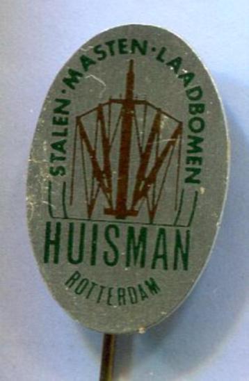Huisman stalen masten laadbomen blik speldje ( U_548 ) beschikbaar voor biedingen