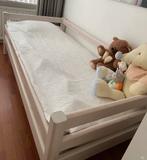 Flexa Classic kinderbed 90x200 cm whitewash, Ophalen, 85 tot 100 cm, Gebruikt, Lattenbodem