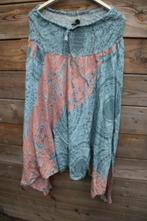 Harembroek blauw/ zalm Linga Dore mt L Vaste prijs, Kleding | Dames, Linga, Blauw, Maat 42/44 (L), Ophalen of Verzenden