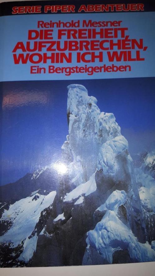 Die Freiheit, aufzubrechen, wohin ich will-Reinhold Messner, Boeken, Biografieën, Gelezen, Ophalen of Verzenden