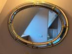 Antieke ovale spiegel met gouden details, Ophalen