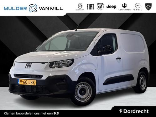 Fiat Doblò GB L1 1.5 BlueHDi 100pk | GEEN BPM | 3-ZITS| NAV, Auto's, Bestelauto's, Bedrijf, Te koop, 360° camera, ABS, Achteruitrijcamera