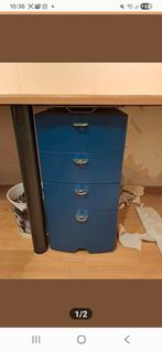 GRATIS Ladekastje voor badkamer of bureau - 4 lades, Minder dan 50 cm, Gebruikt, Overige typen, Ophalen of Verzenden