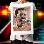 Freddie Mercury, Queen 03 poster 50x70 cm, 50 tot 75 cm, Nieuw, Ophalen of Verzenden, Foto of Poster