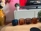 Iittala valkea, Huis en Inrichting, Woonaccessoires | Kandelaars en Kaarsen, Overige materialen, Blauw, Ophalen of Verzenden, Zo goed als nieuw