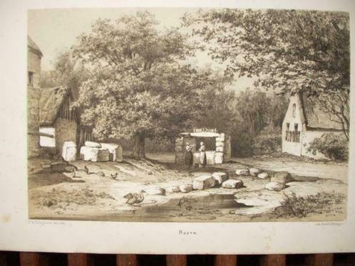 038 / Rooth    Litho 1878, Antiek en Kunst, Kunst | Litho's en Zeefdrukken, Ophalen of Verzenden