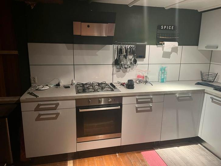 Complete L-Keuken met Apparatuur, Huis en Inrichting, Keuken | Complete keukens, Gebruikt, Ophalen
