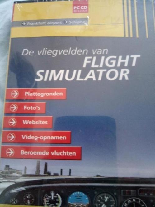 PC CD ROM Flight Simulator ( nieuw ), Spelcomputers en Games, Games | Pc, Gebruikt, Simulatie, 1 speler, Vanaf 12 jaar, Eén computer