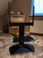 TV Standaard met Glazen plateau, Ophalen, Zo goed als nieuw