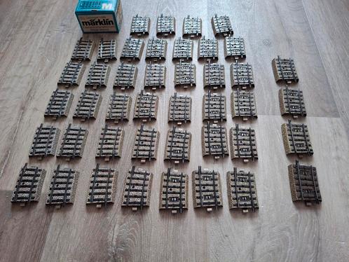 Marklïn 5102 passtukken bocht 47 mm, Hobby en Vrije tijd, Modeltreinen | H0, Gebruikt, Rails, Wisselstroom, Märklin, Analoog, Ophalen of Verzenden