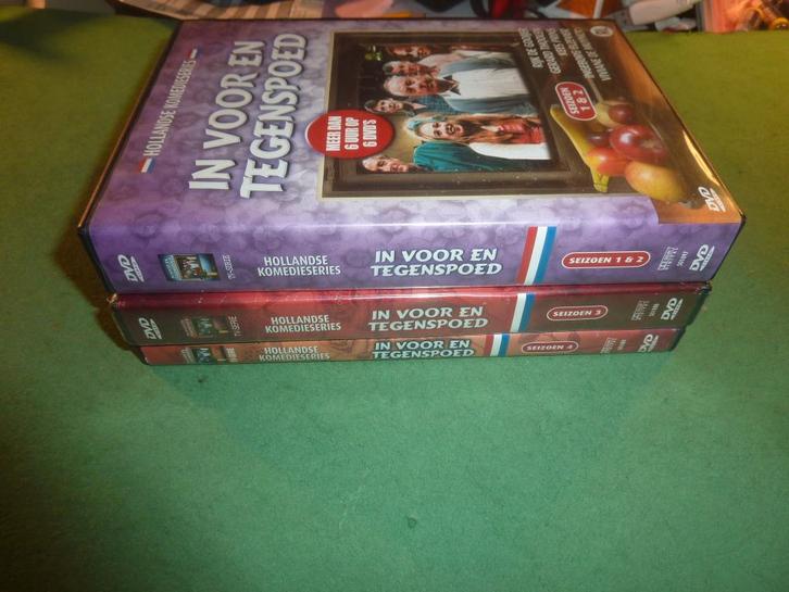 In voor en tegenspoed Complete serie 1 t/m 4 Rijk de Gooyer, Cd's en Dvd's, Dvd's | Nederlandstalig, Zo goed als nieuw, Tv fictie
