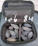 Lood assortiment 106 & 84 gram + tasje, Ophalen of Verzenden, Gebruikt, Dobber of Lood