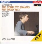 W.A.Mozart - Maria João Pires – The Complete Sonatas For P, Cd's en Dvd's, Ophalen of Verzenden, Classicisme, Gebruikt, Overige typen