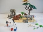 Playmobil Afrikaanse savannedieren – 5417 met olifanten, Ophalen of Verzenden, Gebruikt, Los playmobil