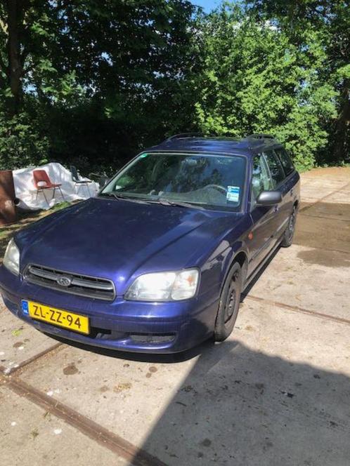 Subaru Legacy 2.0 GL St.wgn AUT AWD 1999 Blauw, Auto's, Subaru, Particulier, Legacy, 4x4, Airconditioning, Centrale vergrendeling