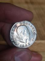 Zilveren 1 Lire Italië 1863 - Vittorio Emanuele II, Vóór koninkrijk, Zilver, Losse munt, Overige waardes