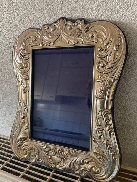 zilveren fotolijst, Antiek en Kunst, Ophalen of Verzenden, Zilver