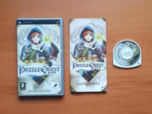 OPRUIMEN | PSP | Puzzle Quest Challenge Of The Warlords, Spelcomputers en Games, Games | Sony PlayStation Portable, Gebruikt, Puzzel en Educatief
