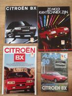 4  Folders Citroën BX 1985>>1991, Boeken, Ophalen of Verzenden, Zo goed als nieuw, Citroën