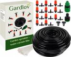 Tuinsproeierset Sprinkler Water curtain 11 sproeiers 10m, Ophalen of Verzenden, Nieuw, Nevelsproeier