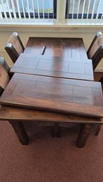 Koloniale eettafel, stoelen, dressoir (afhalen Vlaardingen), Antiek en Kunst, Ophalen