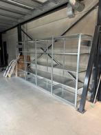 4 meter Zware Schulte Legbordstelling, magazijnstelling, Ophalen of Verzenden